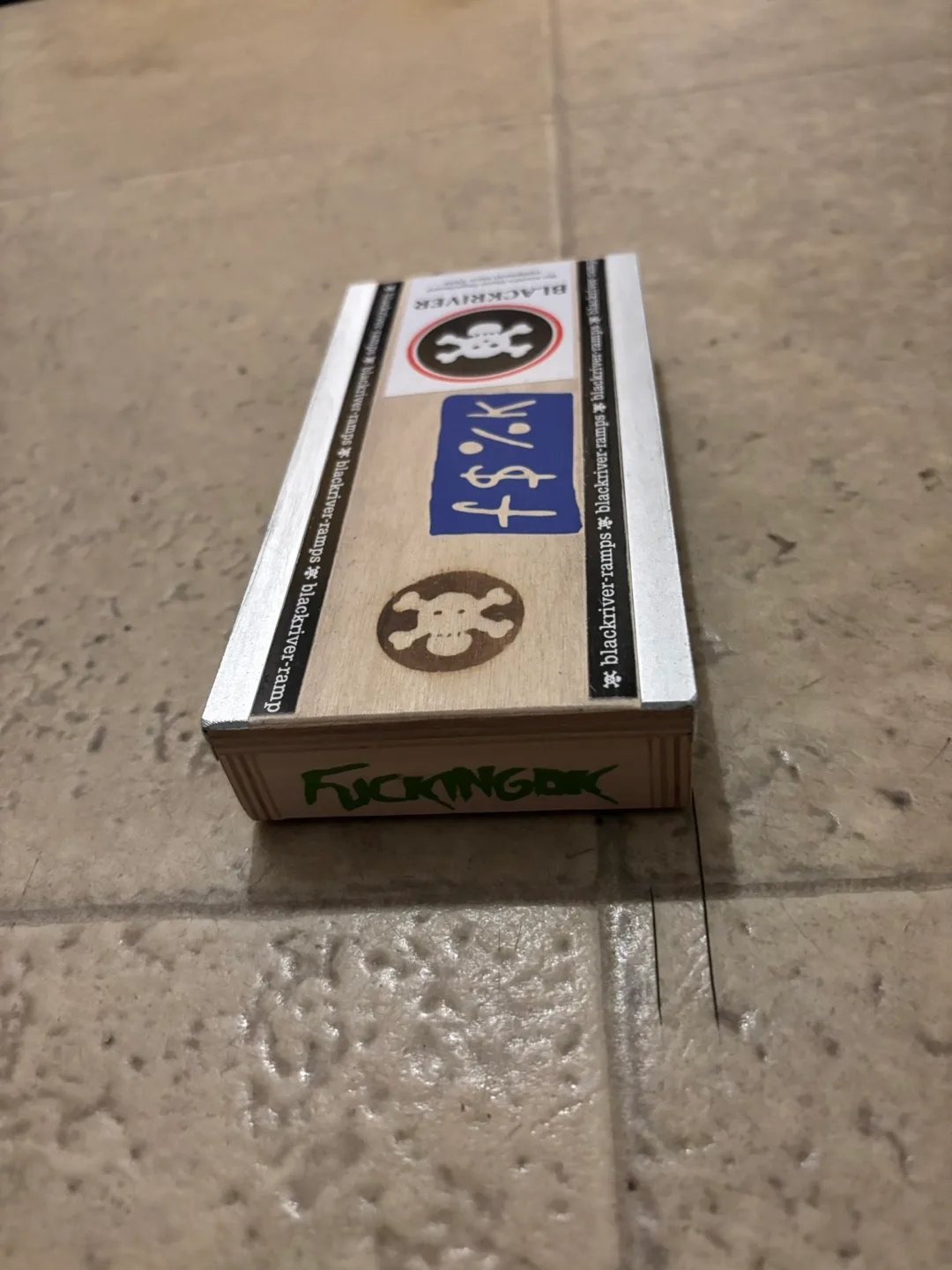 blackriver-ramps Fingerboard Box 1 x Two Level Ledge image indicator(5)