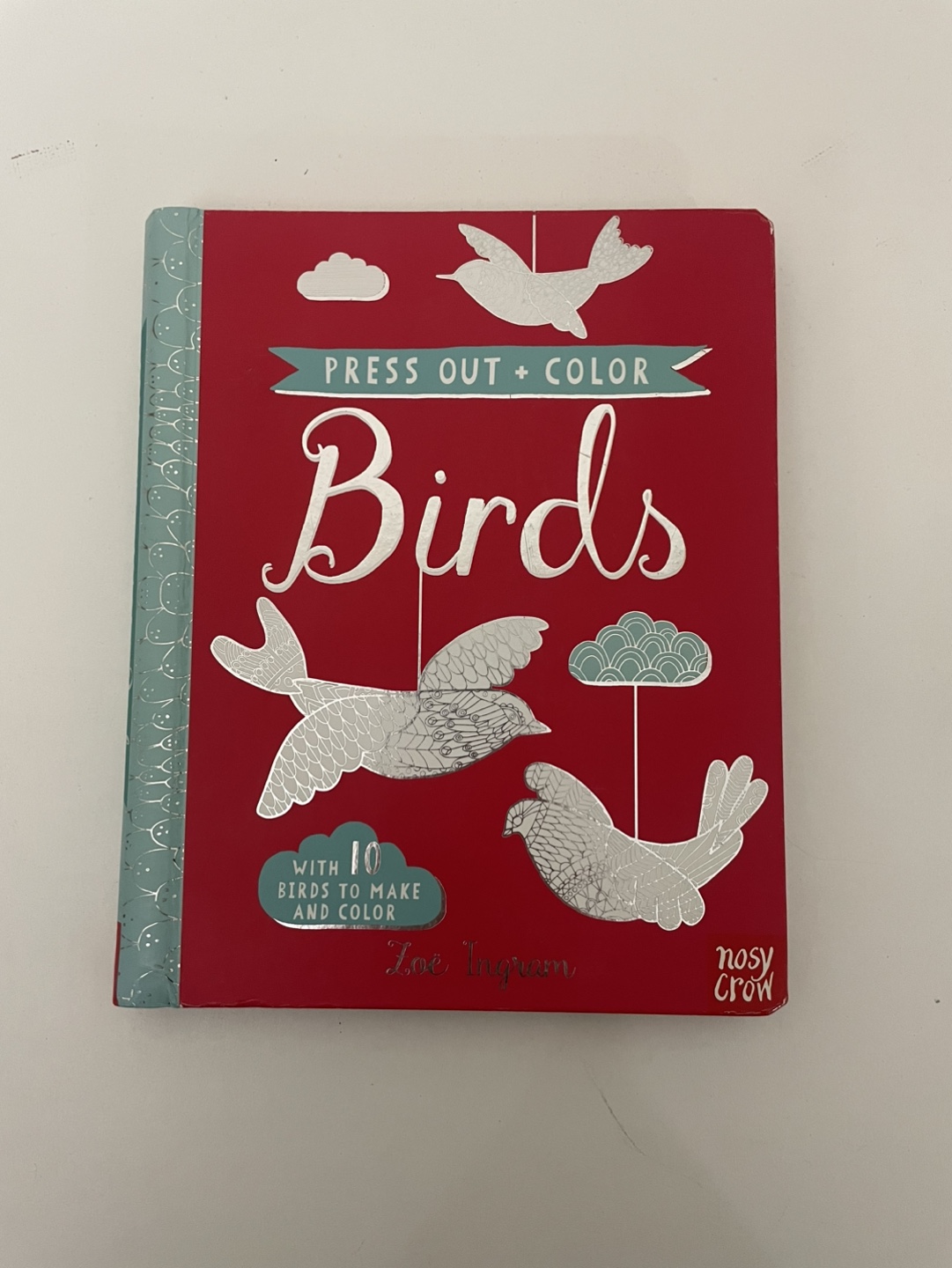 #freecycle Press Out + Colour Birds Activity Book