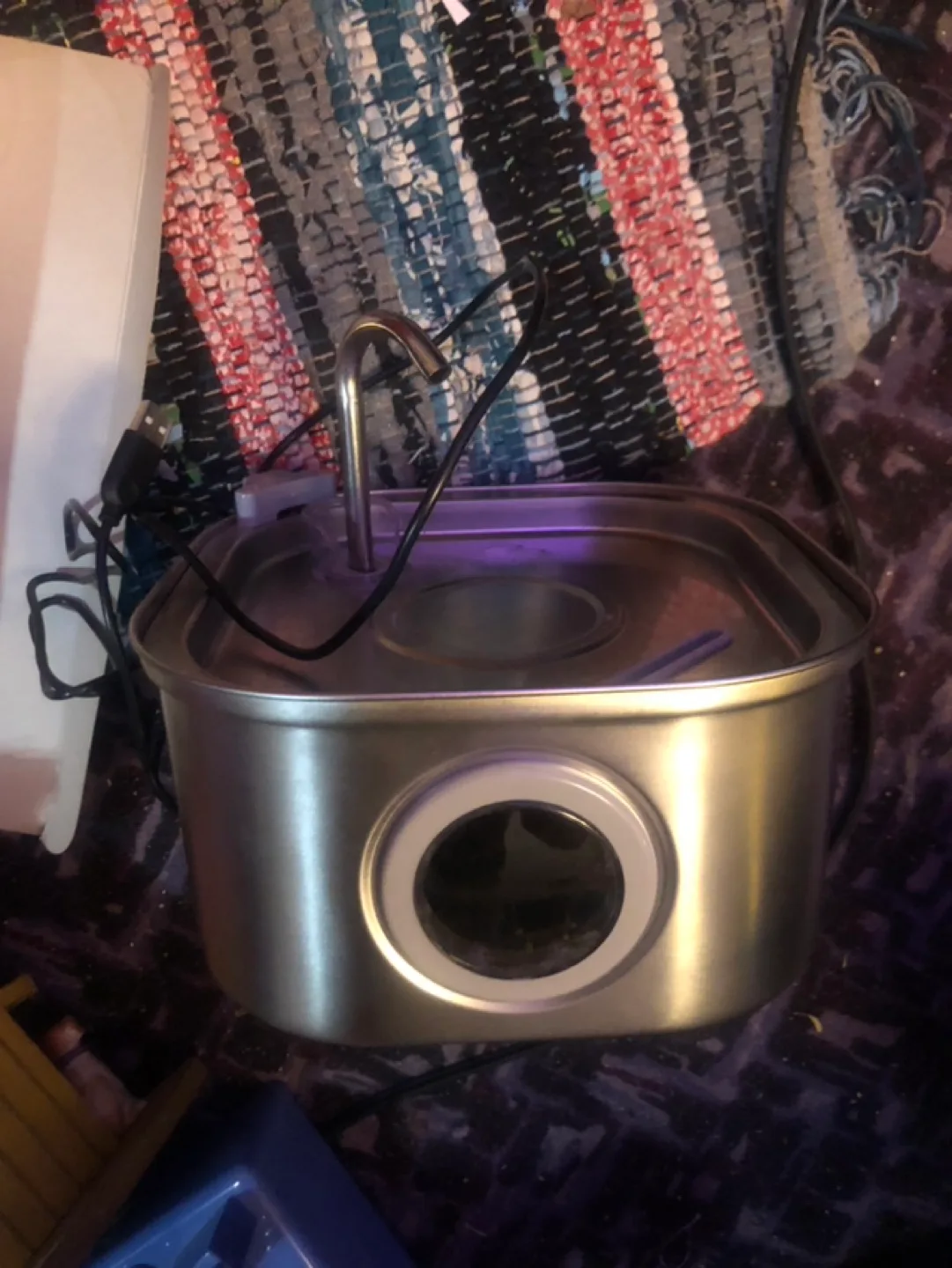 Pet Water Fountain - Stainless Steel image indicator(4)