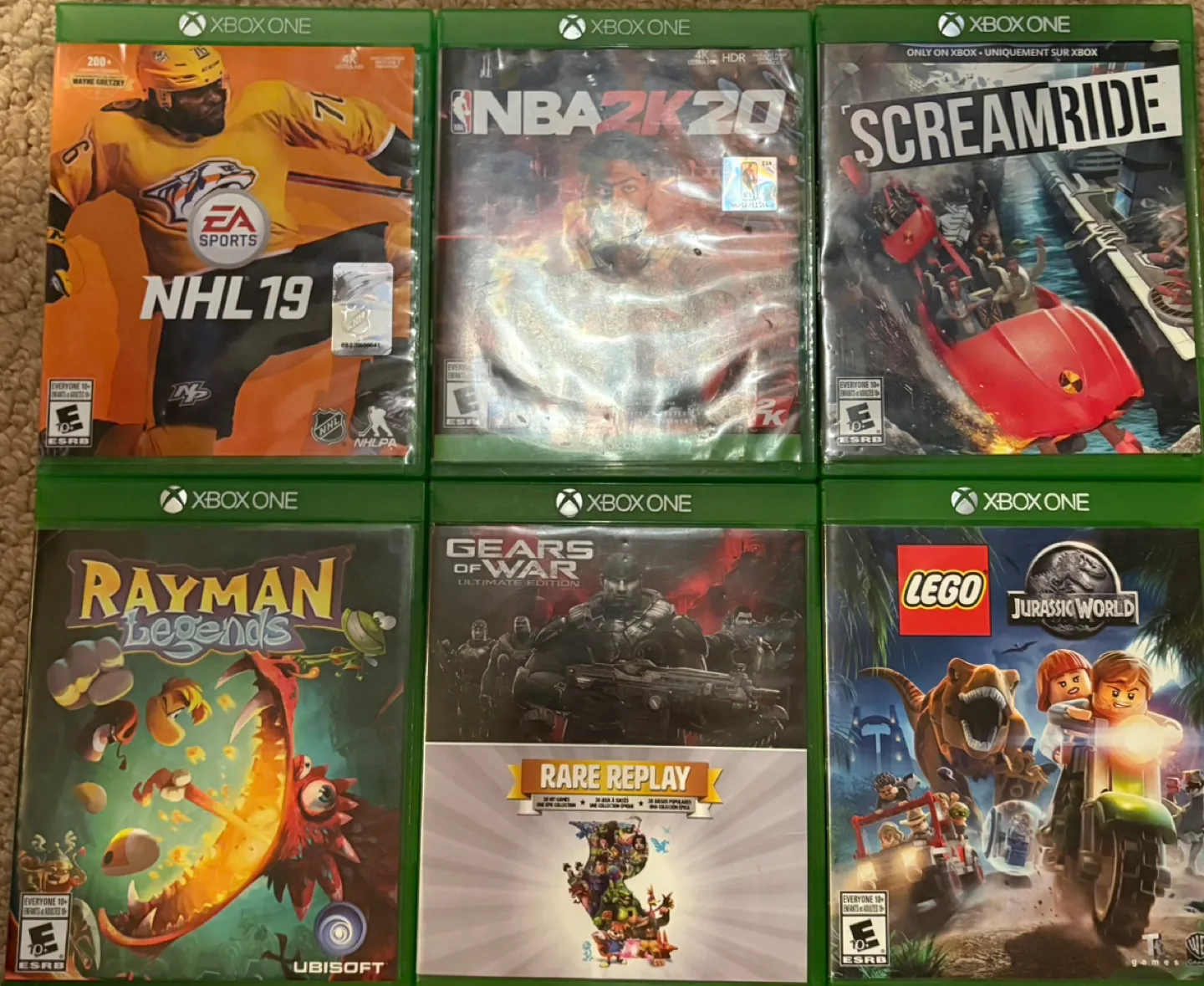 Xbox One 780GB Console with controller and games image indicator(2)