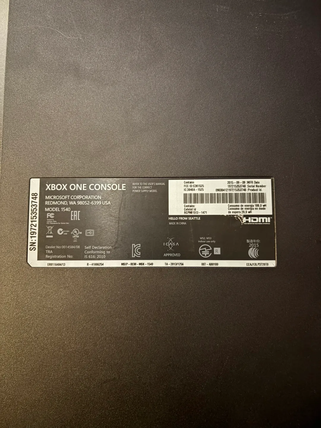 Xbox One 780GB Console with controller and games image indicator(5)