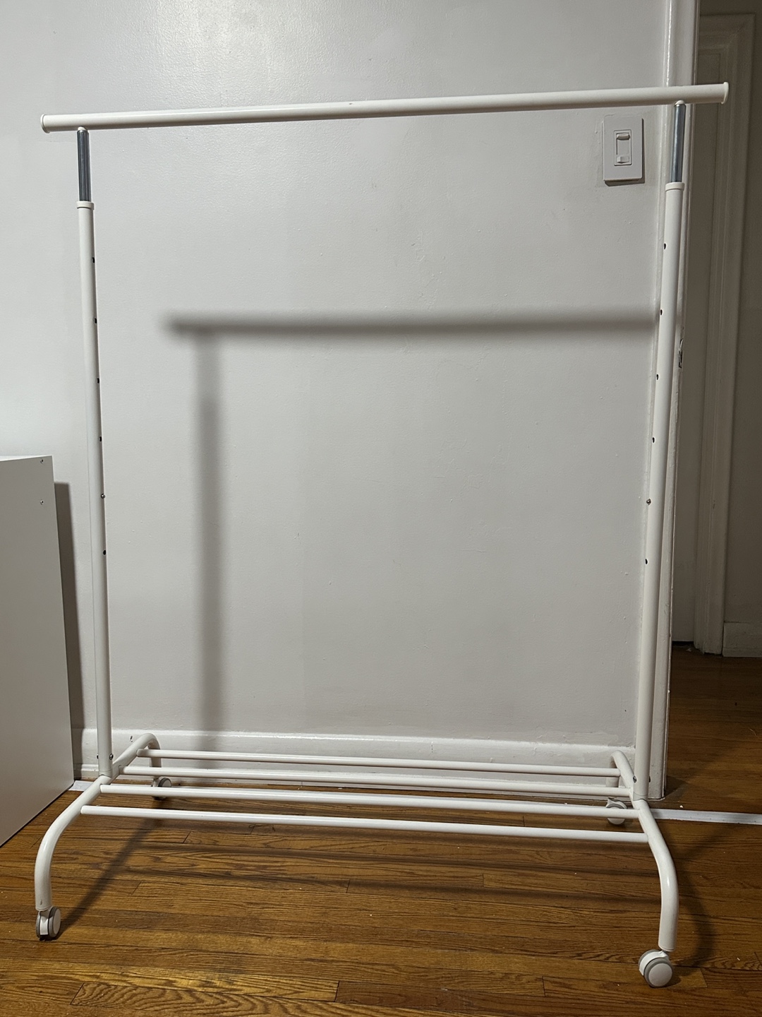 IKEA RIGGA Clothes Rack - White - photo 2