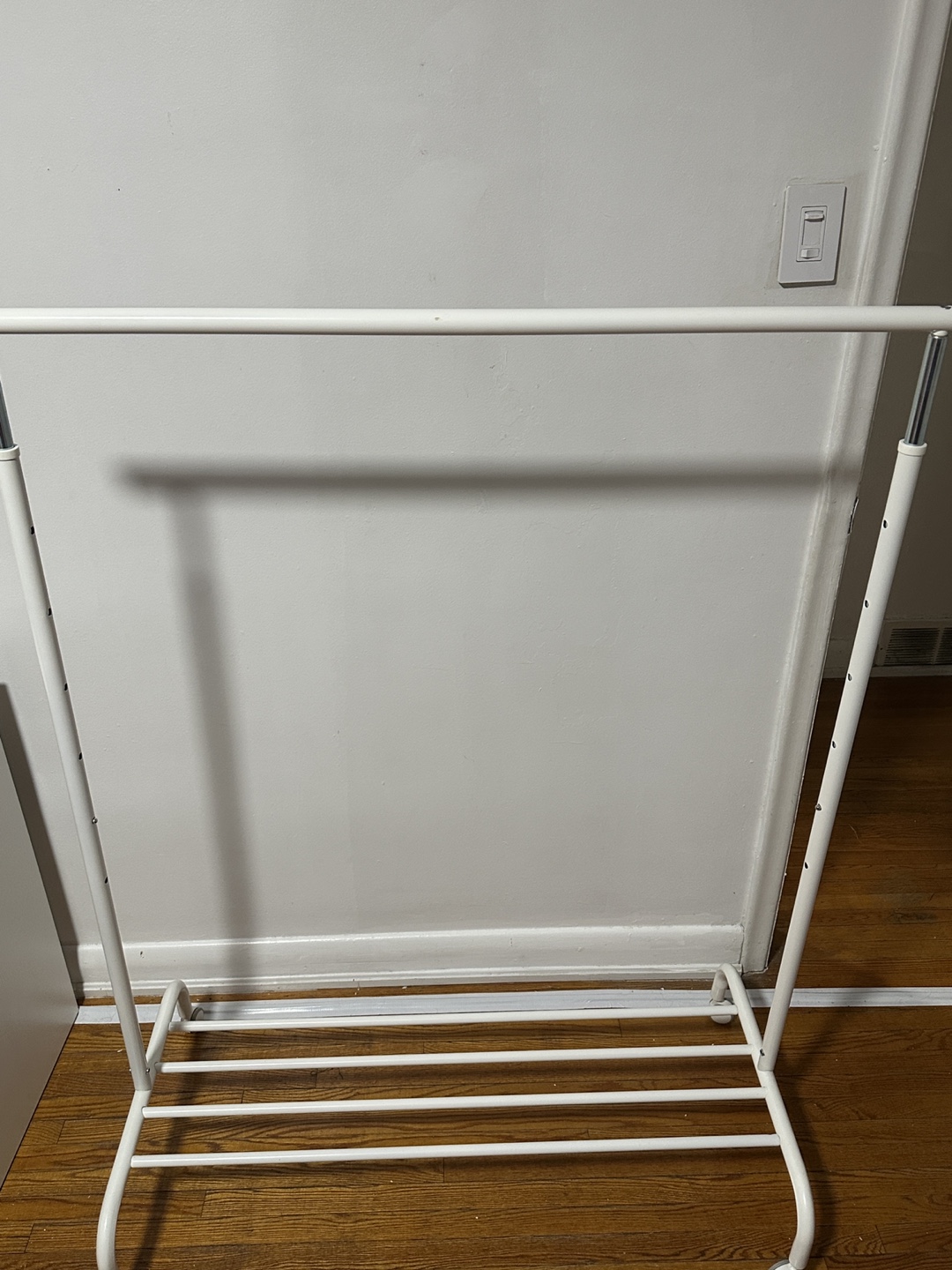 IKEA RIGGA Clothes Rack - White - photo 3