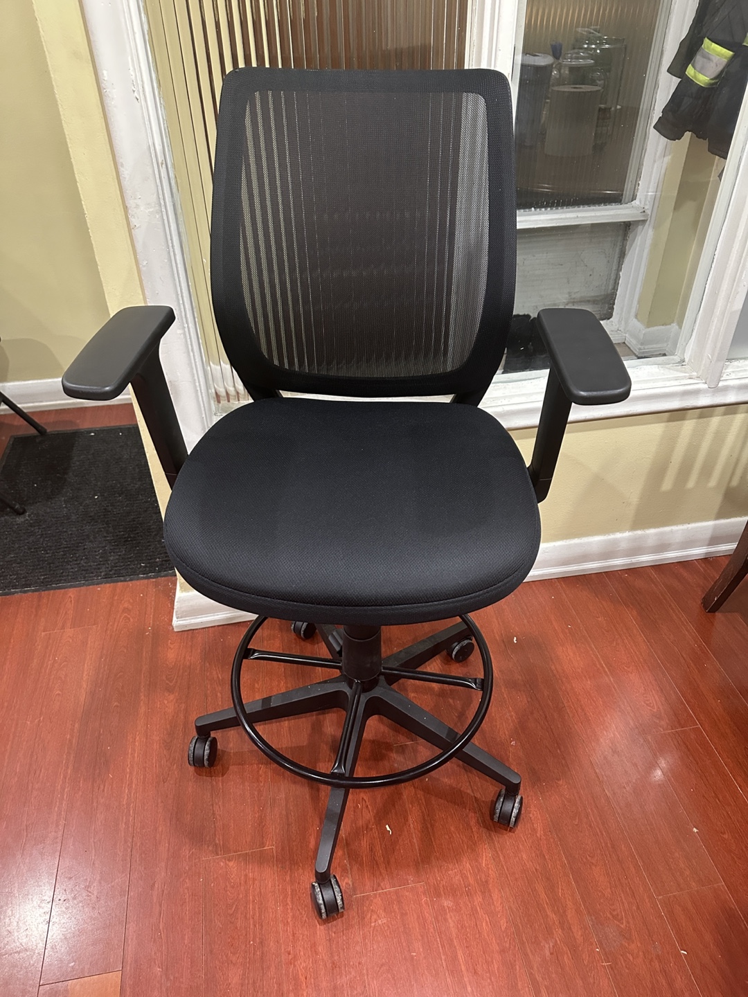 Union & Scale Essentials Drafting Chair - Black - photo 4