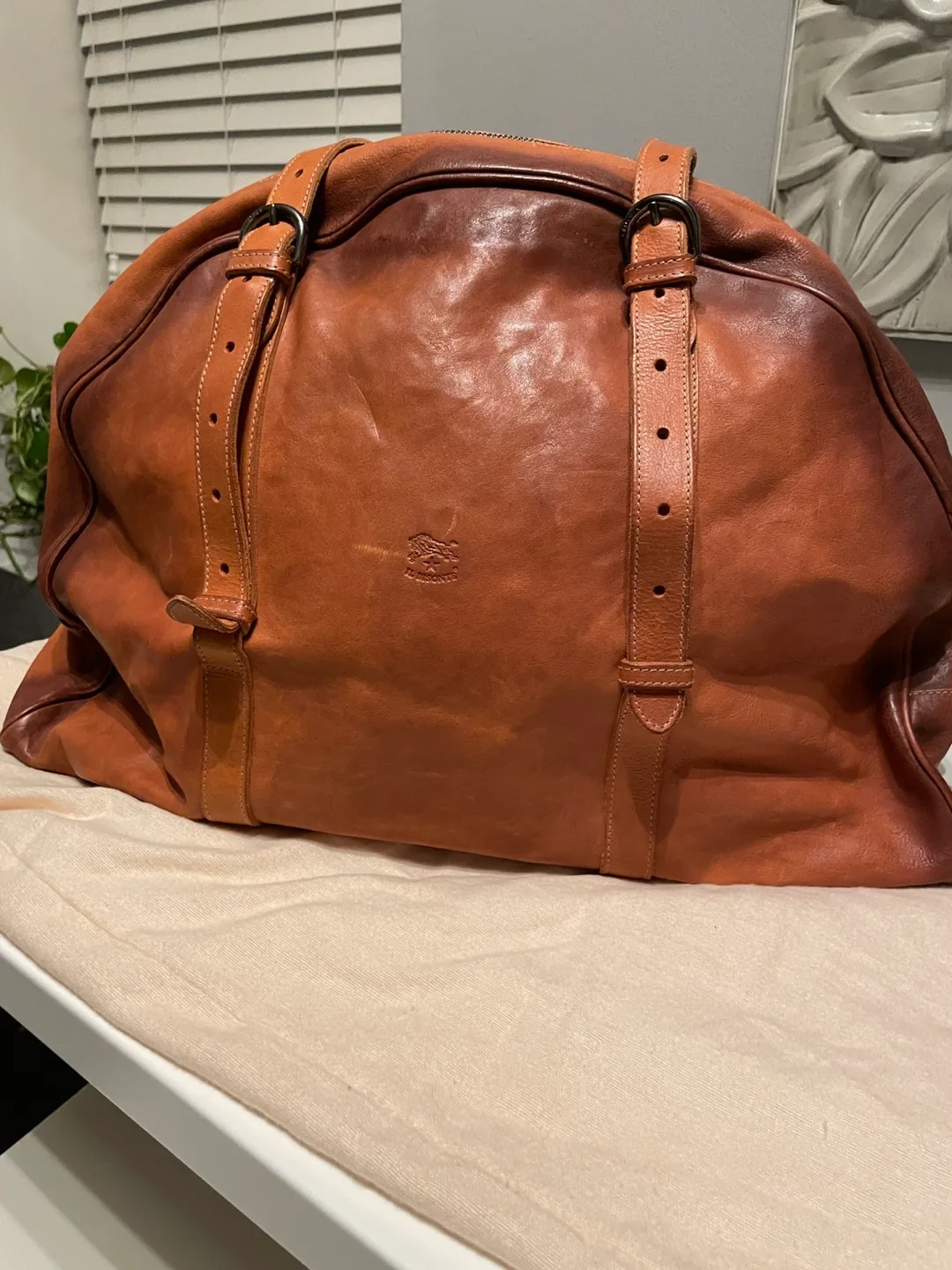 IL Bisonte Leather Travel Duffle Bag image indicator(3)