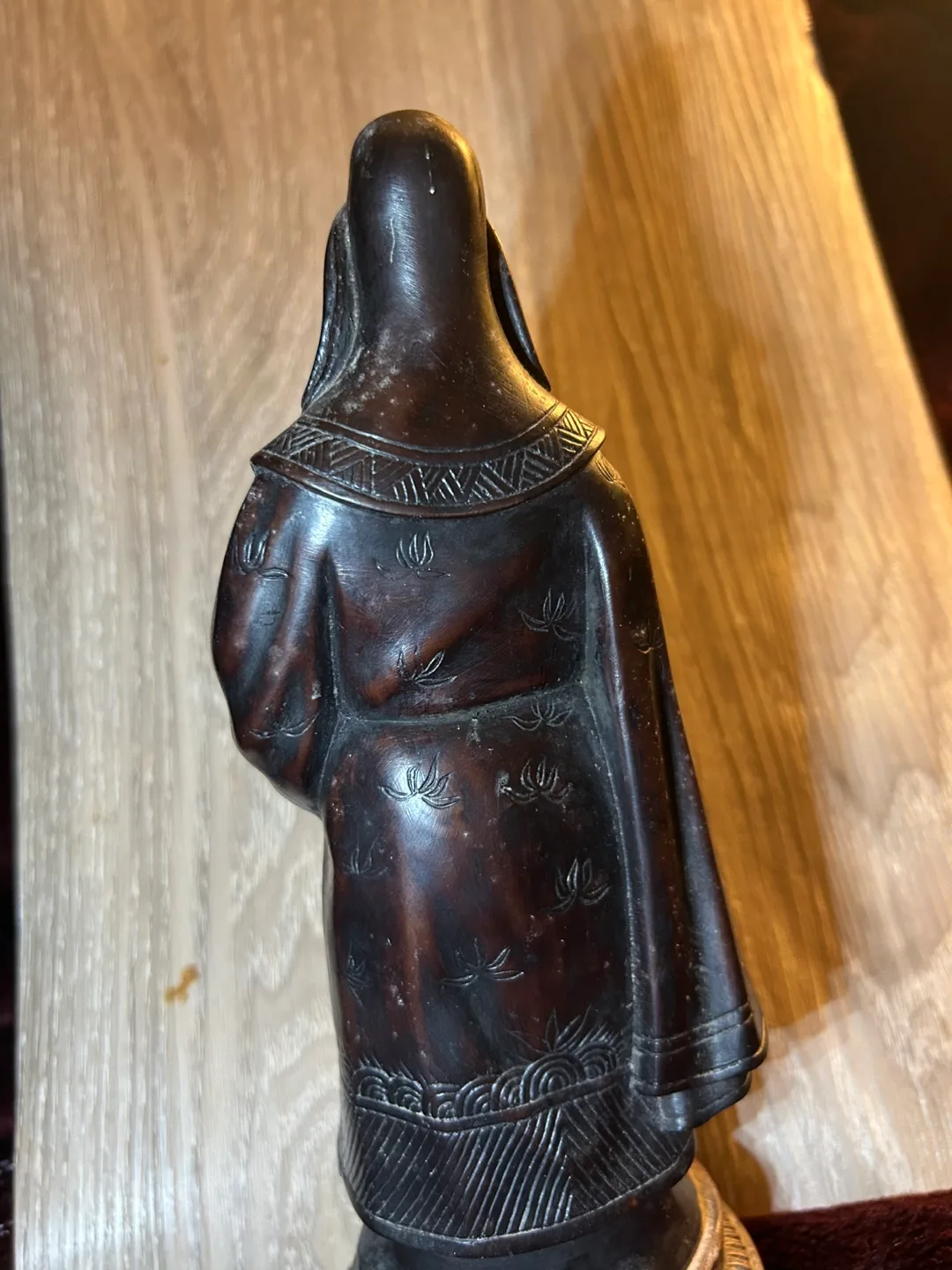 Antique Carved Statue of Chinese Scholar image indicator(5)