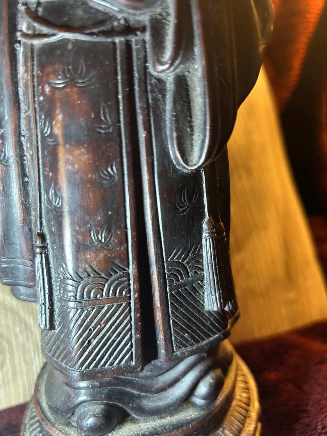 Antique Carved Statue of Chinese Scholar image indicator(4)