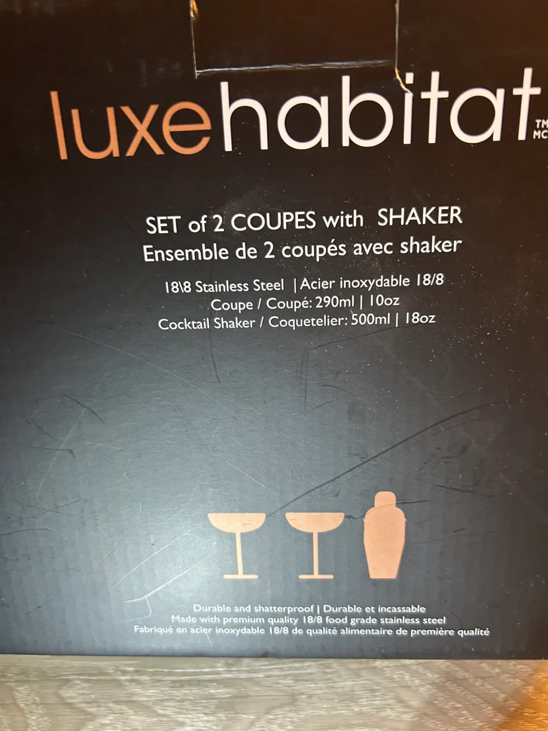 Luxehabitat Rose Gold Cocktail Shaker Set image indicator(3)