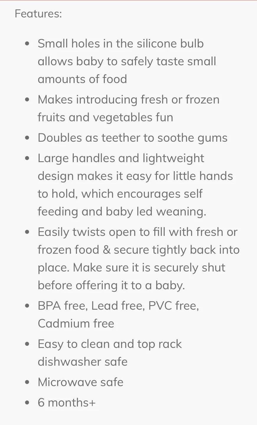 Mellii Silicone Duck Fresh Food Feeder & Teether (2 Pack) image indicator(7)