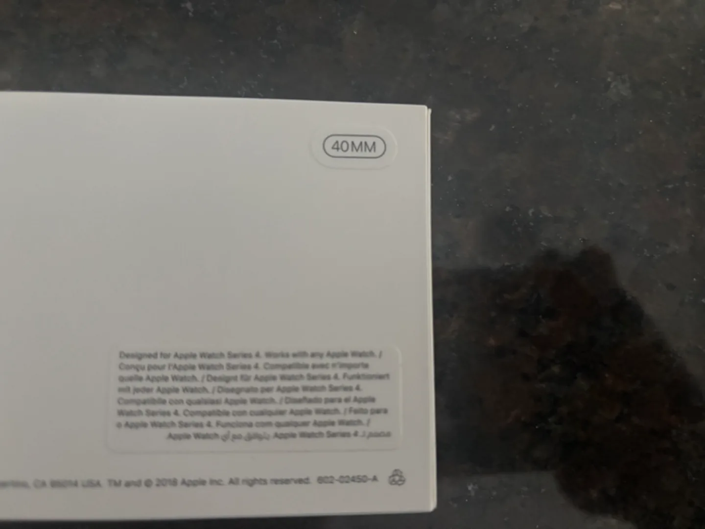 Apple Watch 40mm Sport Band Only - White image indicator(3)