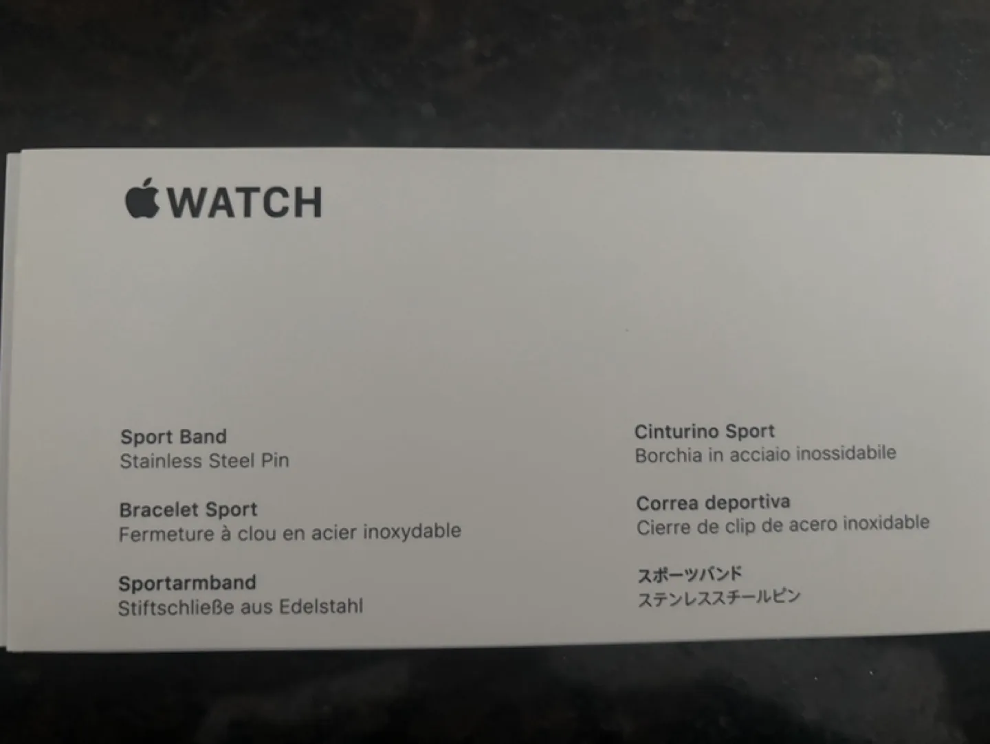 Apple Watch 40mm Sport Band Only - White image indicator(4)