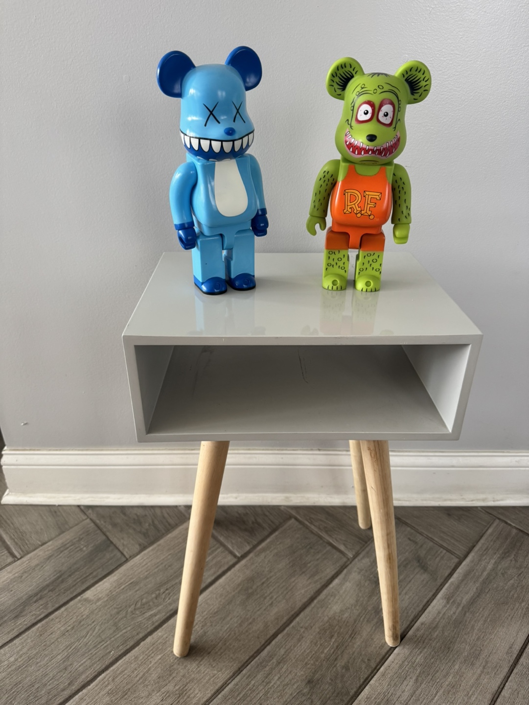 Cute Modern Side Table with Open Shelf