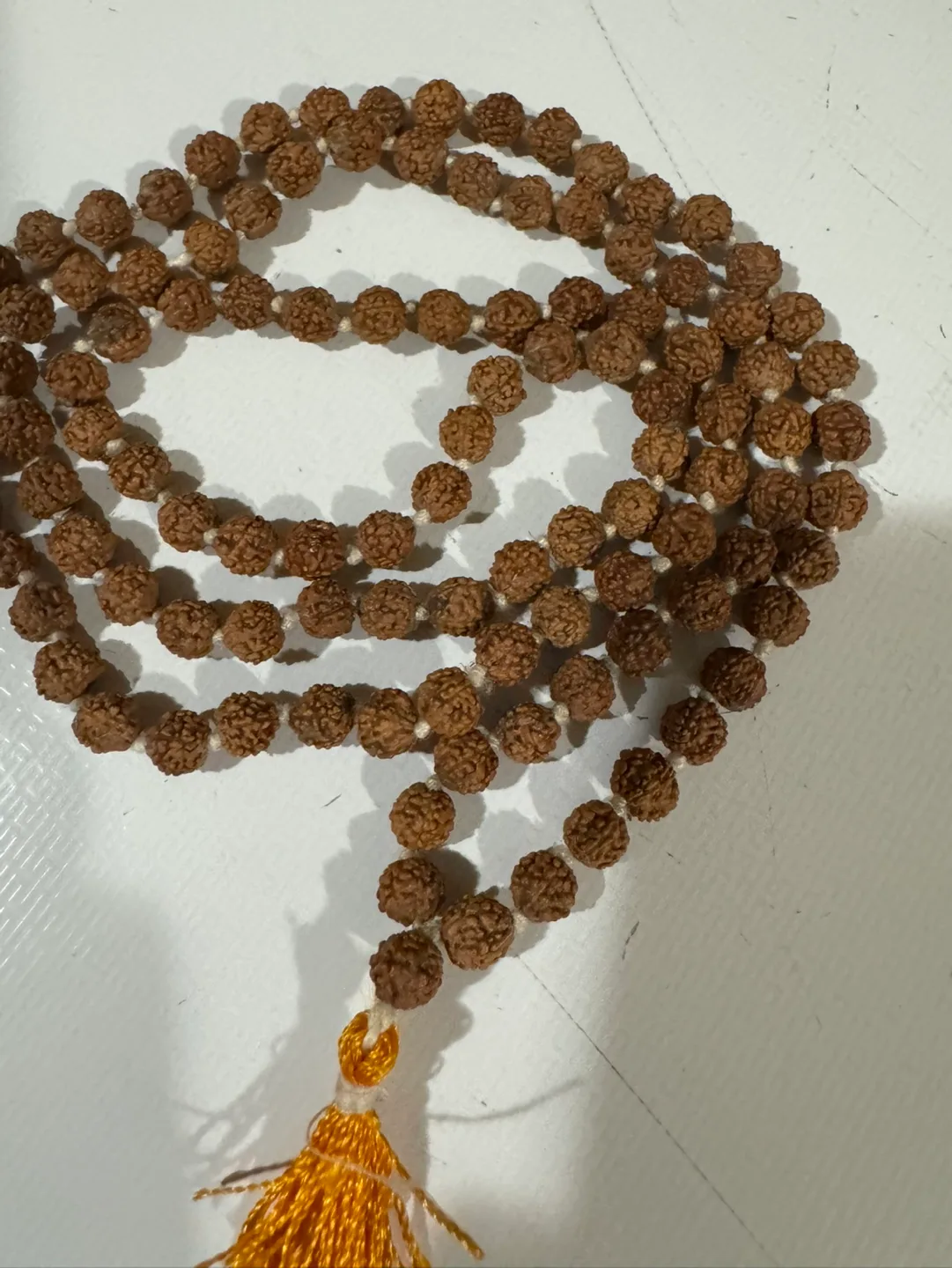 #freecycle Rudraksha  Mala Prayer Beads Necklace thumbnail
