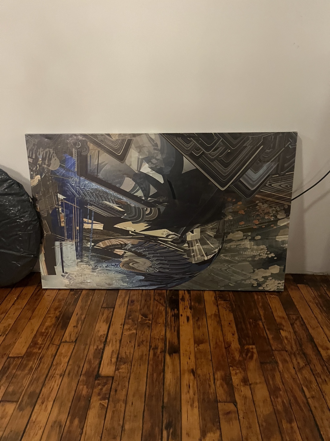 Large Abstract Canvas Wall Art - photo 2