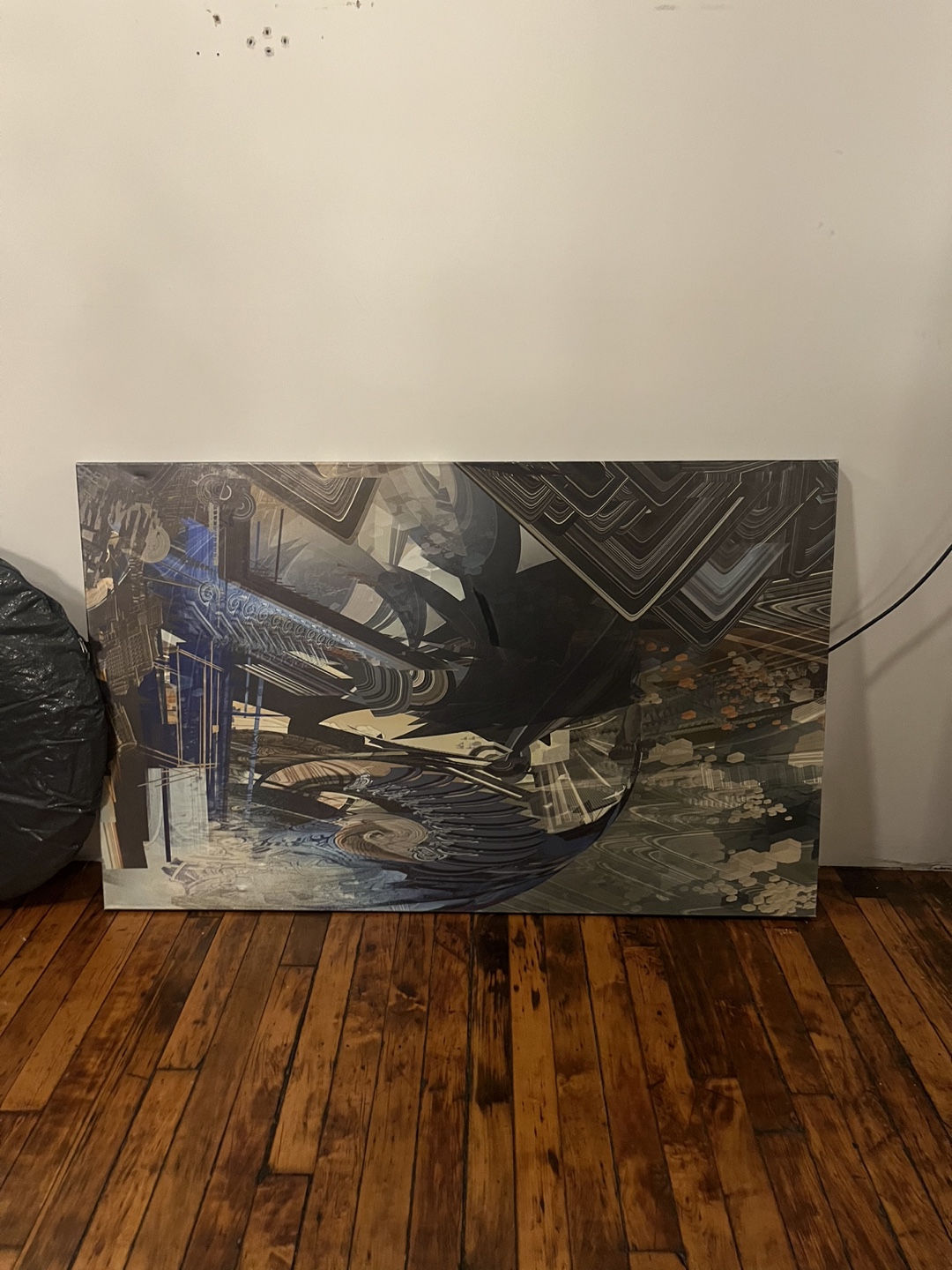 Large Abstract Canvas Wall Art - photo 3
