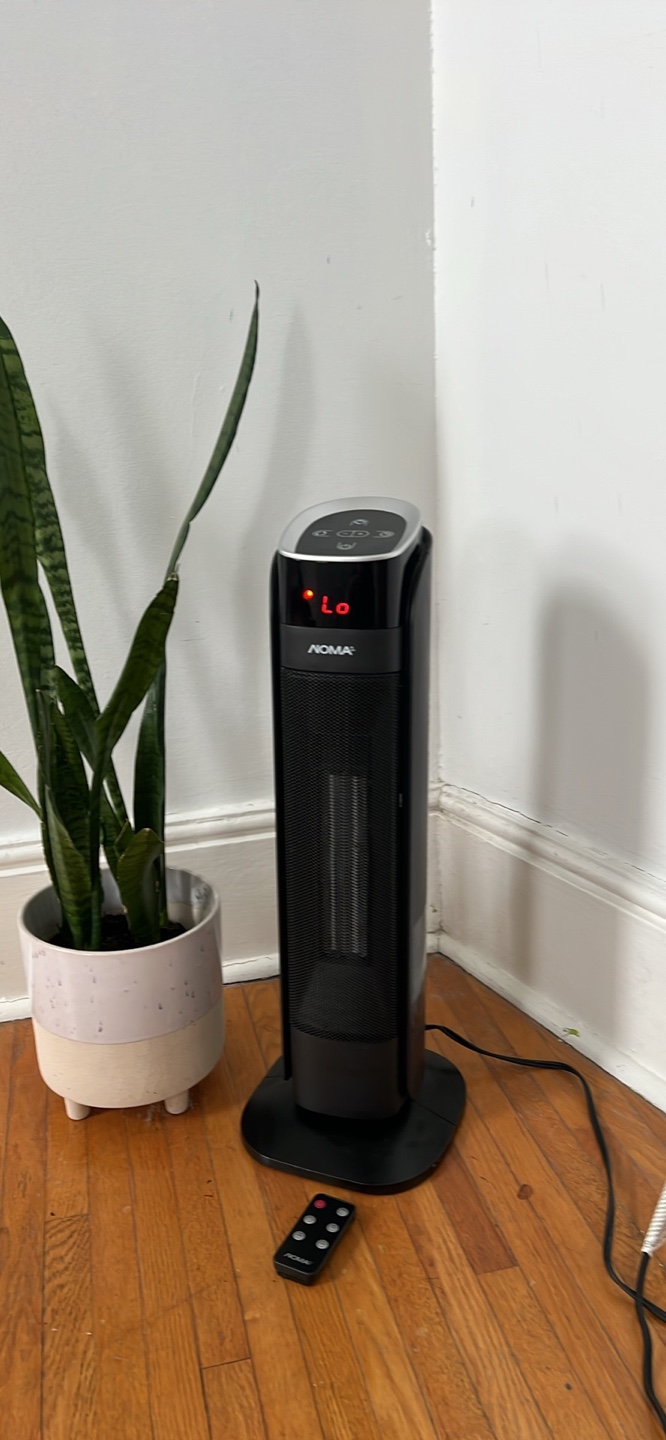 NOMA Oscillating Digital Ceramic Tower Heater