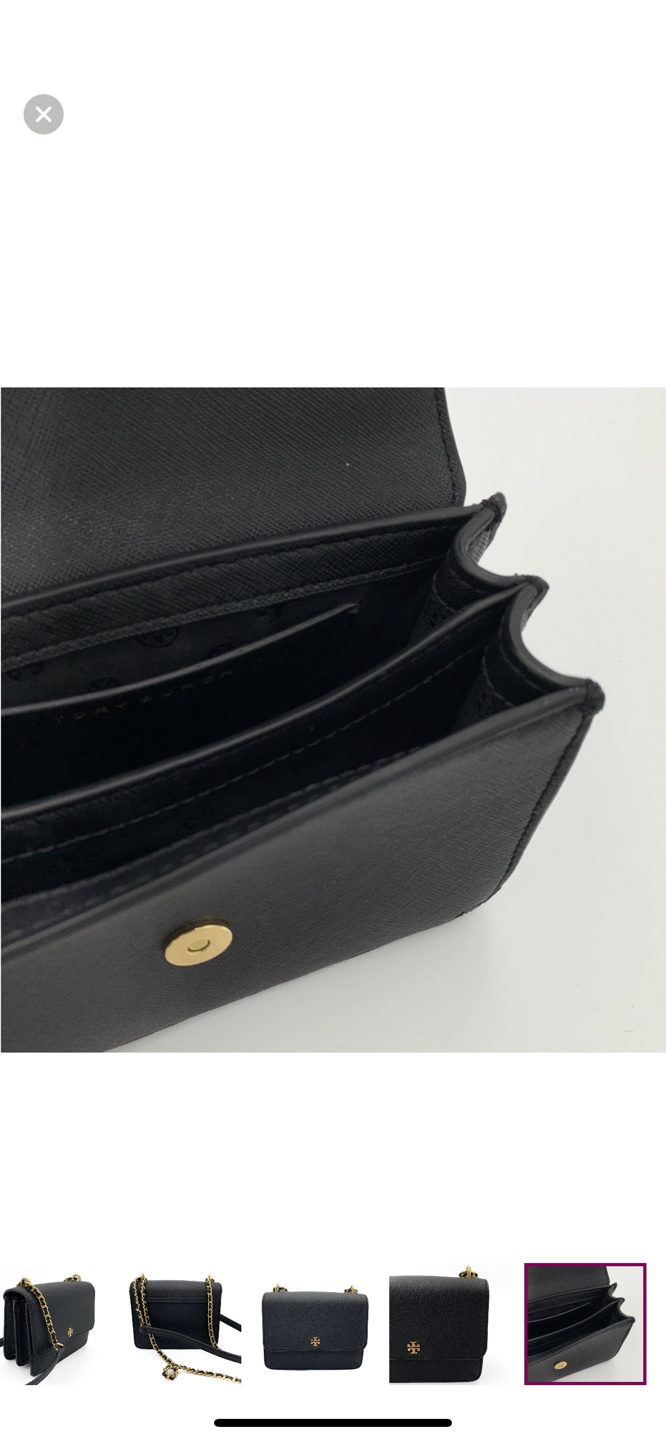 Tory Burch Black Leather Crossbody Bag - photo 4