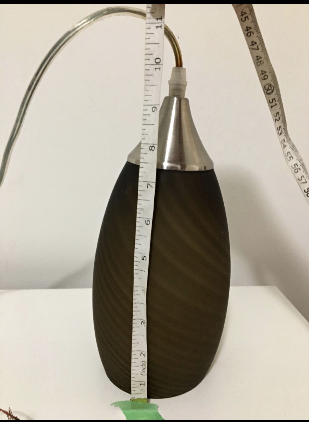Modern Brushed Nickel Pendant Light Fixture