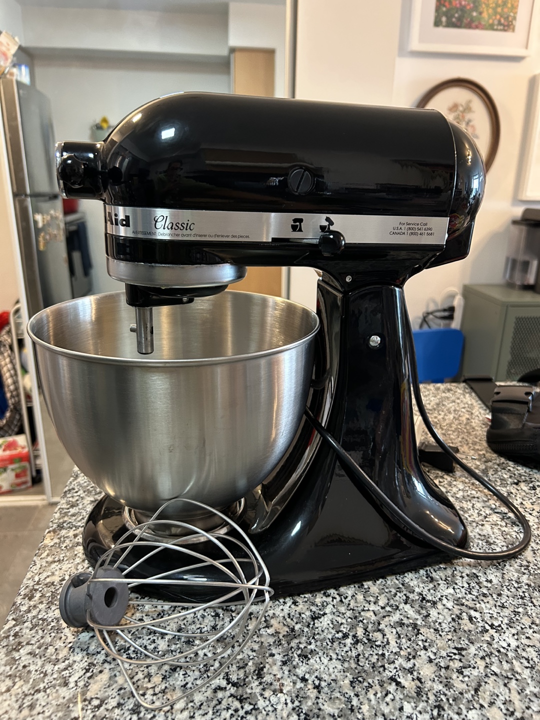 KitchenAid Classic 4.5-Quart Tilt-Head Stand Mixer - Black - photo 3