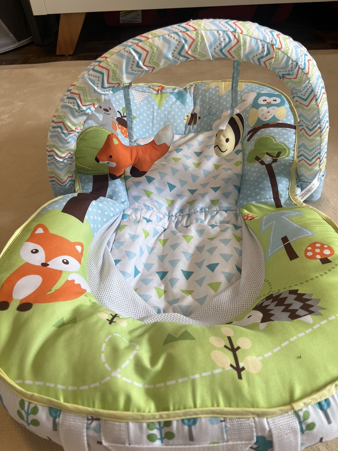 Infant Support Seat, Woodland Animals Theme - photo 2