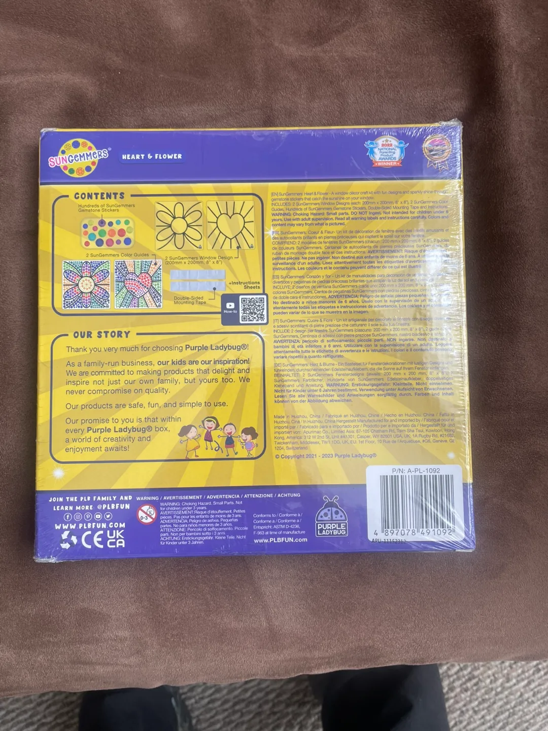 SunGemmers Heart & Flower Gemstone Art Kit image indicator(2)