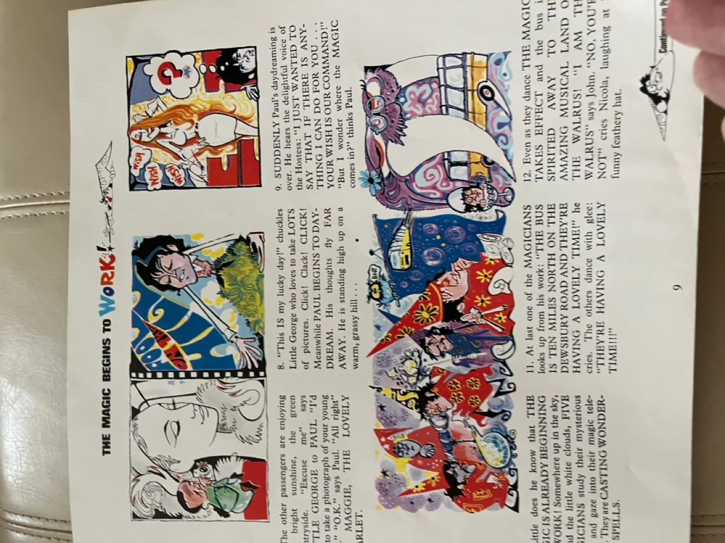 BEATLES. Magical Mystery Tour Rare Vintage Beatles Promo Booklet image indicator(5)