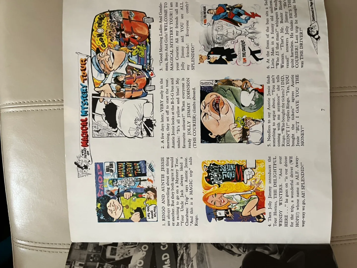 BEATLES. Magical Mystery Tour Rare Vintage Beatles Promo Booklet image indicator(10)