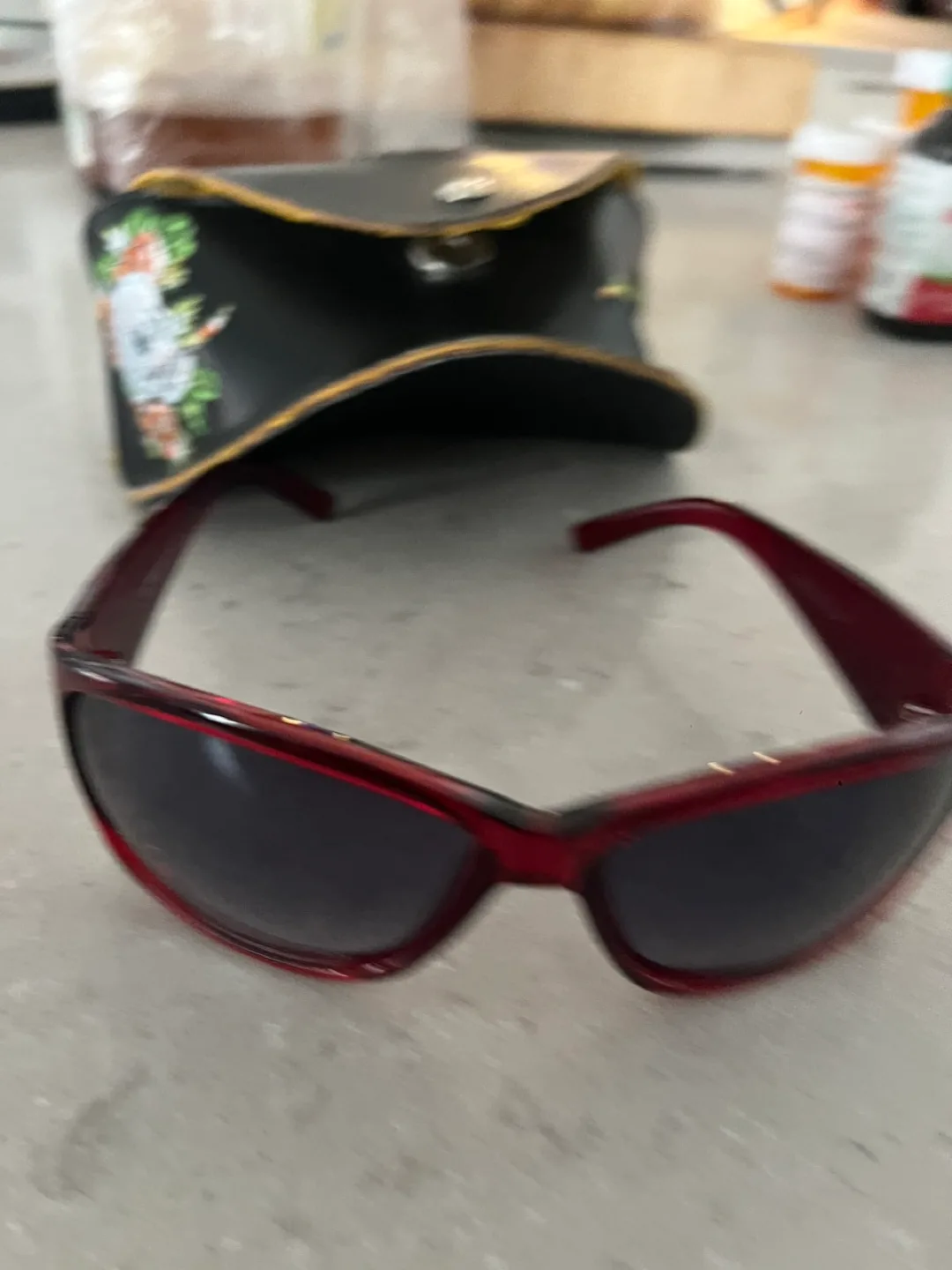Ed Hardy Sunglasses with Case image indicator(4)