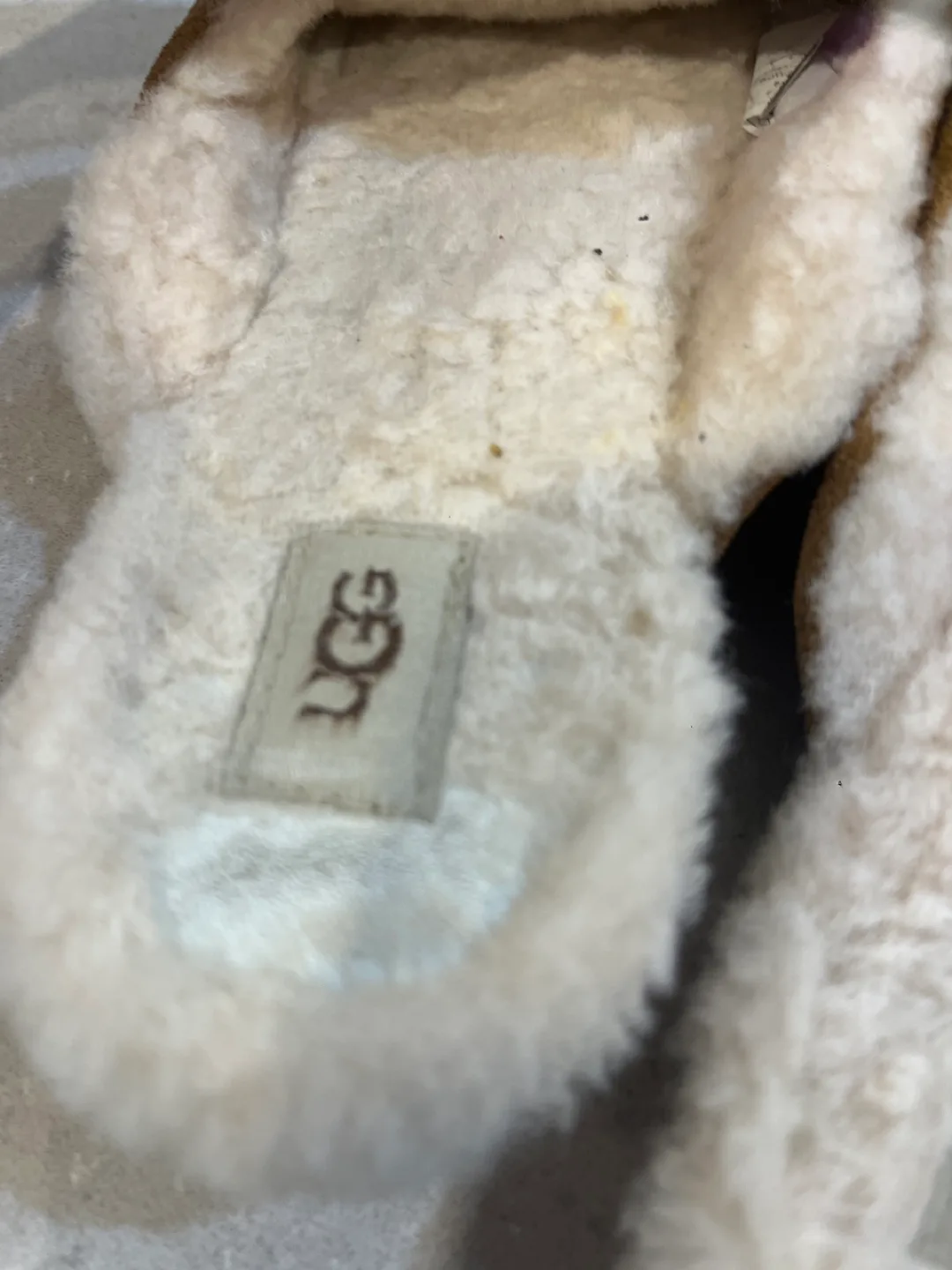 UGG Brown Suede Slippers image indicator(4)