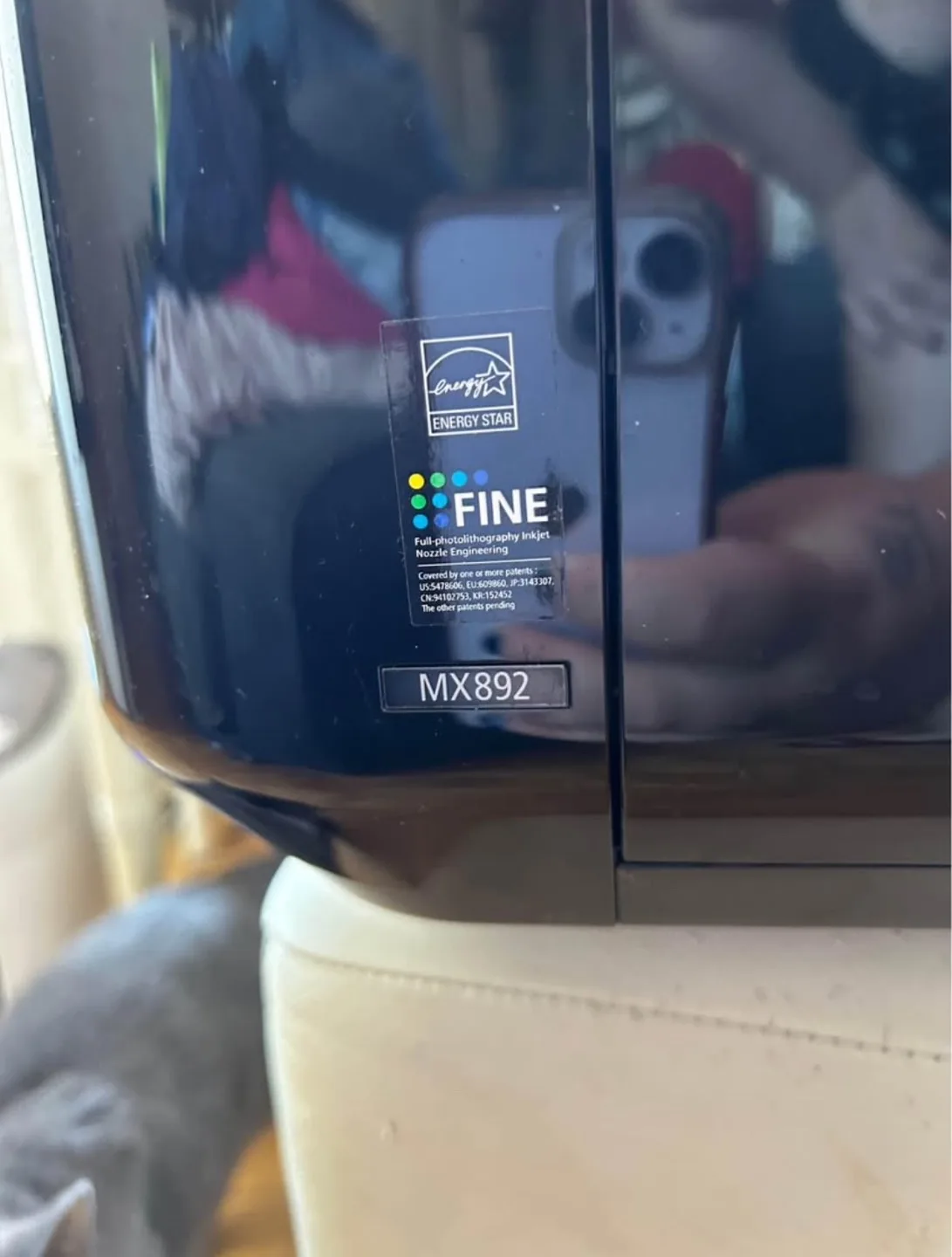 Canon MX892 Printer/Scanner image indicator(2)