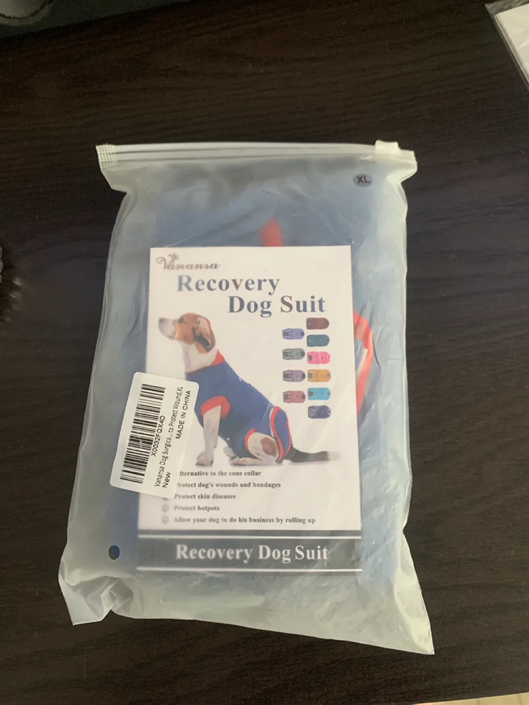 Dog Surgical Recovery Suit xxl- (multiple available) image indicator(8)