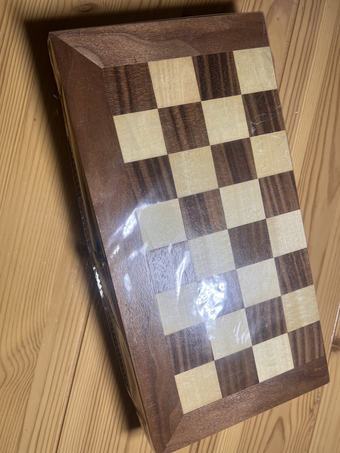 Wooden 3D Travel / Portable Chess - photo 2