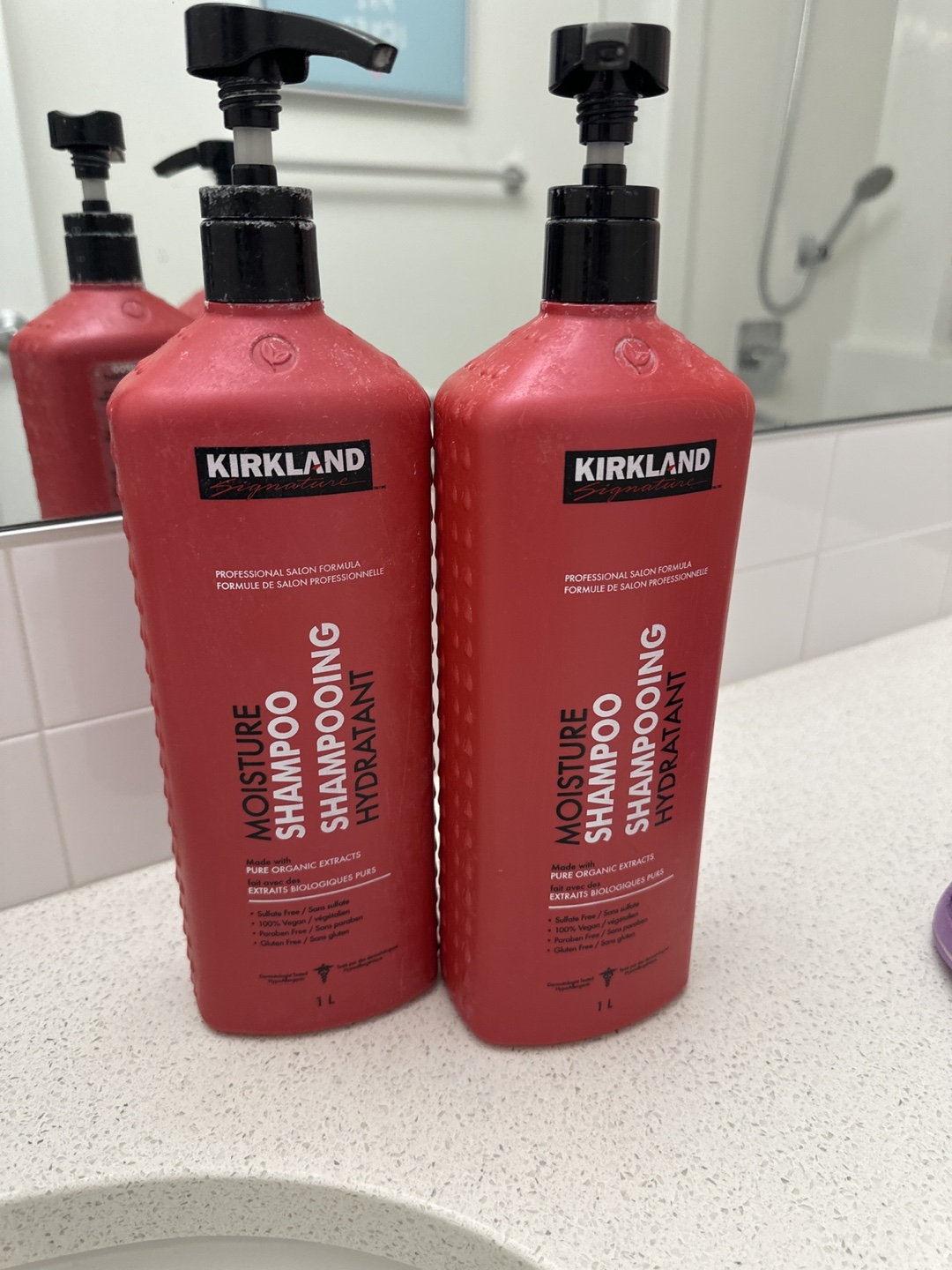 Kirkland Signature Moisture Shampoo (2-pack) #freecycle