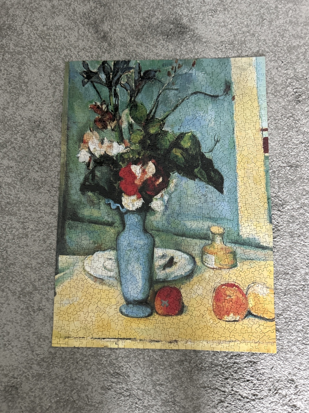 Completed 1000 ps jigsaw puzzle Paul Cézanne painting#freecycle