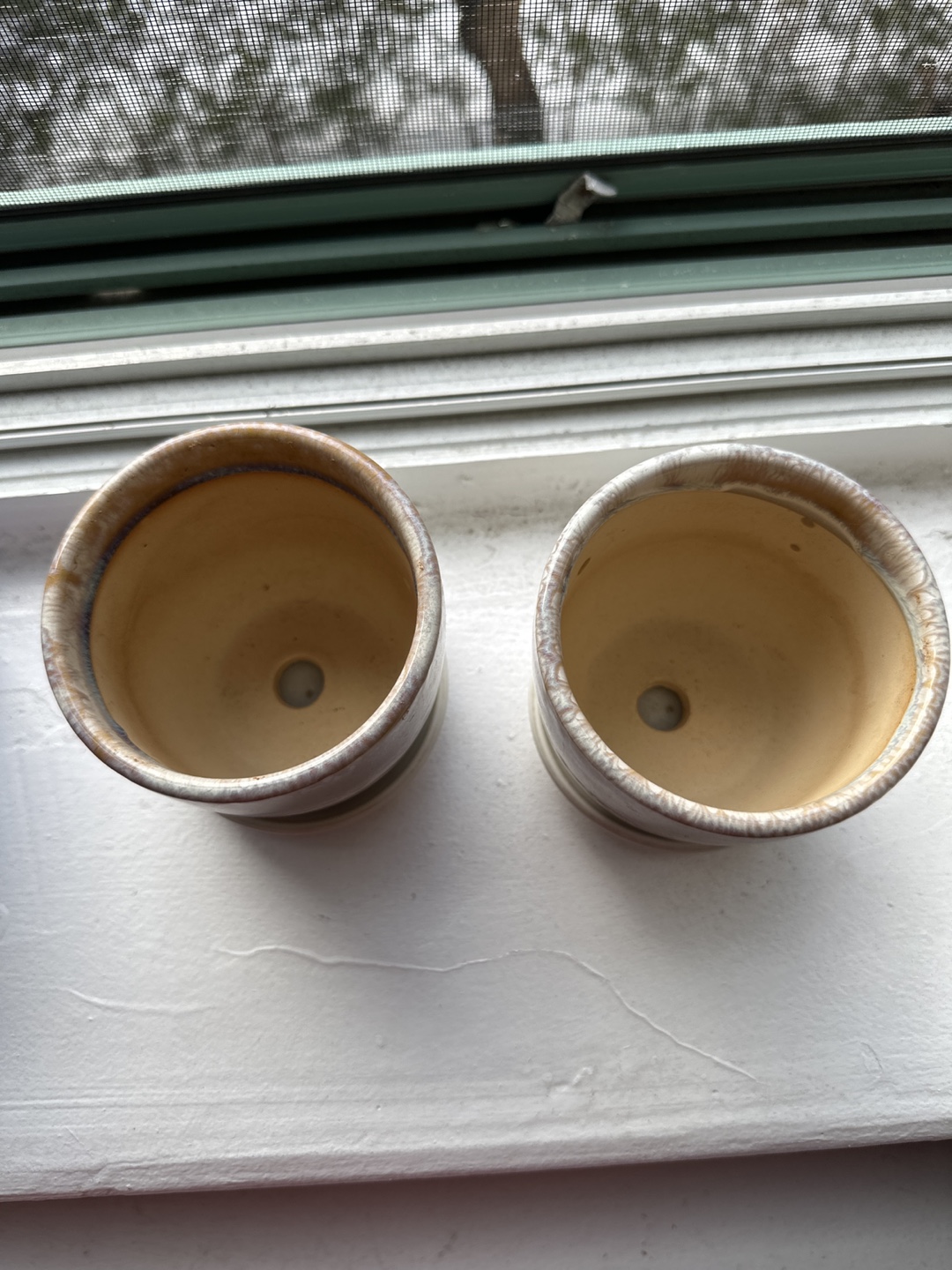 Pair of ceramic planters/pots - photo 2