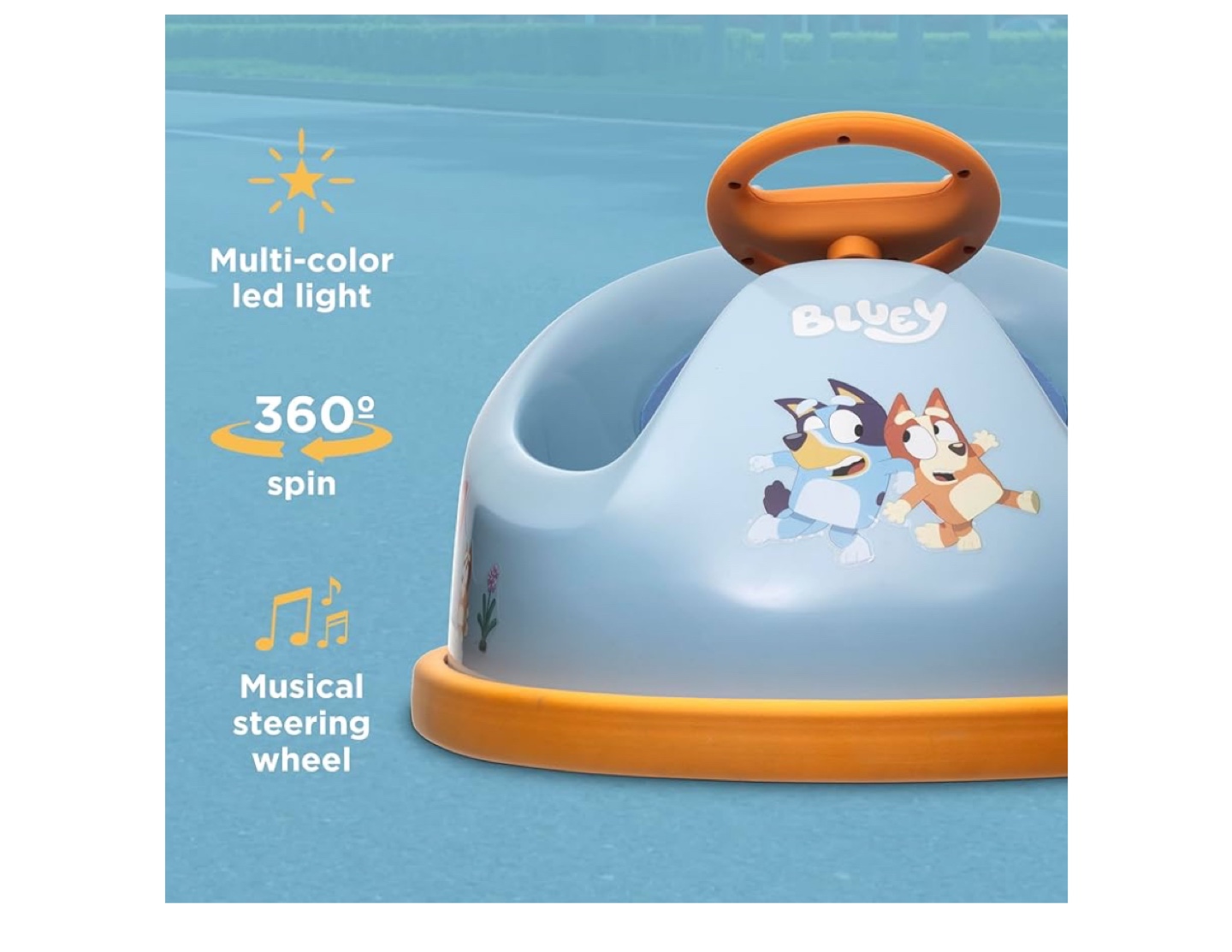 Bluey bumper car - photo 3