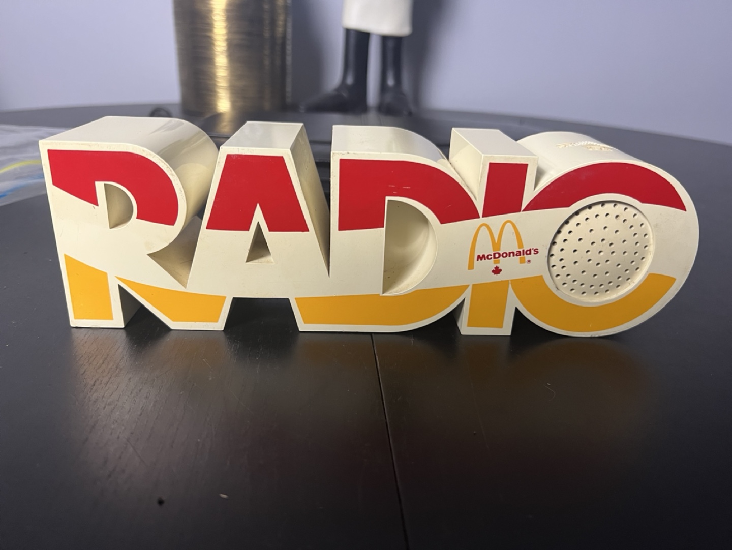 Vintage McDonald's Radio