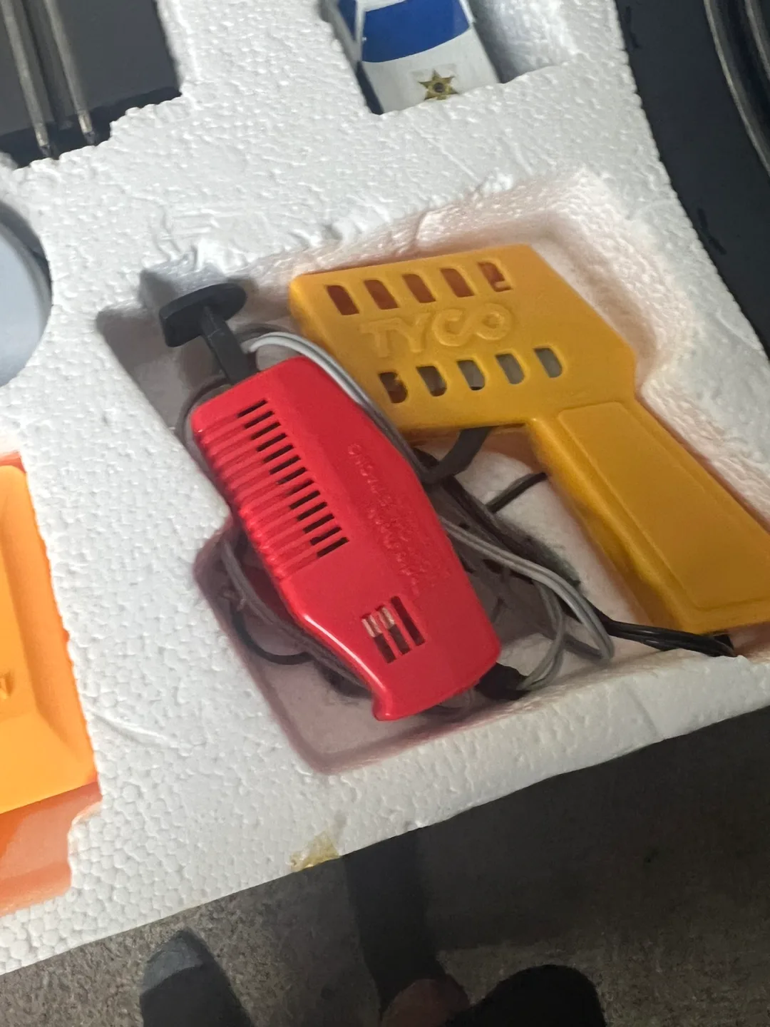 Vintage Radio Shack Spiral Tier Night Chase Road Racing Set image indicator(6)