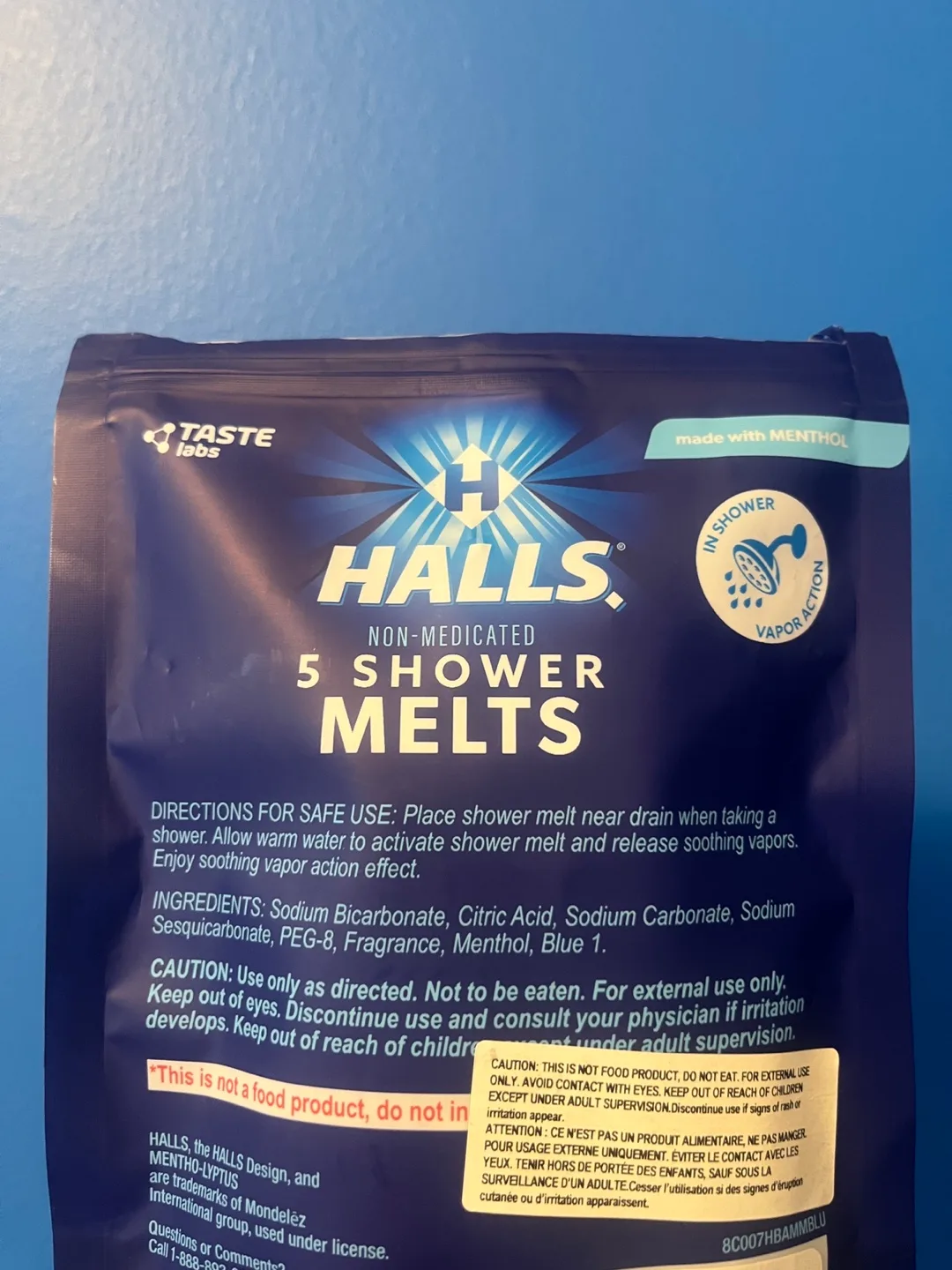 Halls Mentho-Lyptus Shower Melts image indicator(2)