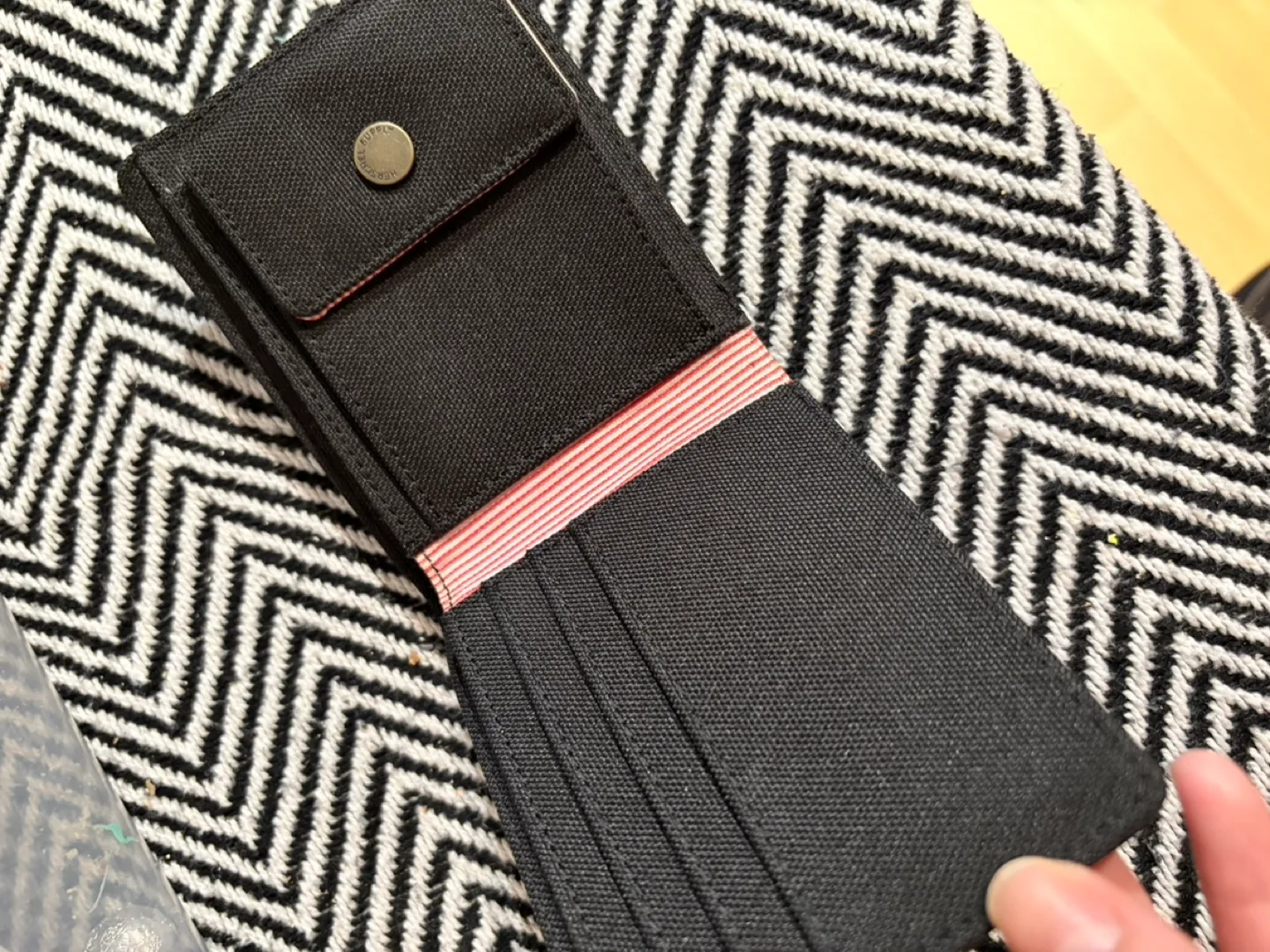 Herschel Supply Co. Black Canvas Wallet image indicator(2)