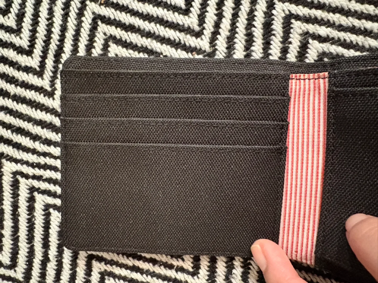 Herschel Supply Co. Black Canvas Wallet image indicator(3)