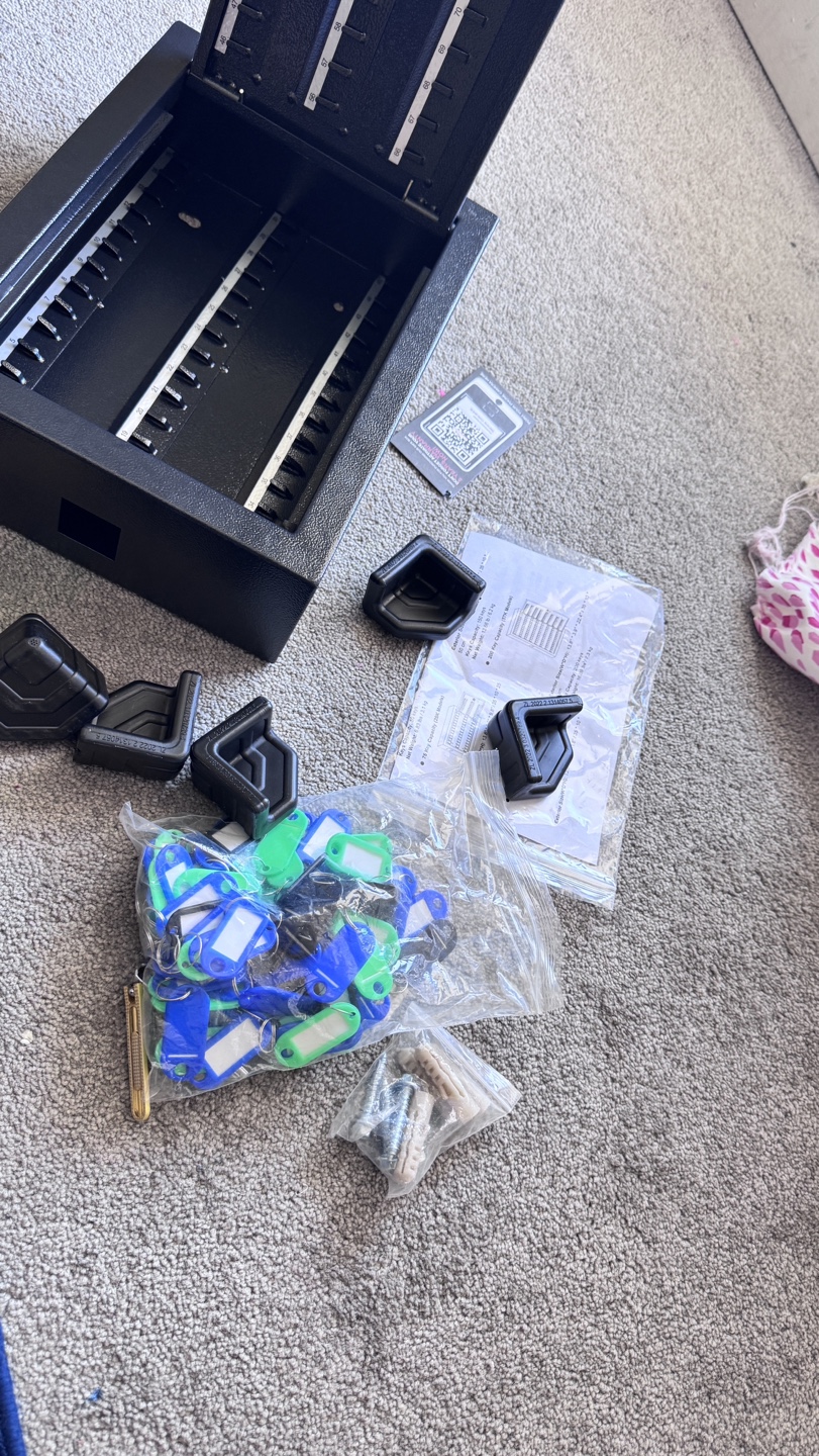 Wall Mount Key Lock Box - 75 Key Capacity - photo 2