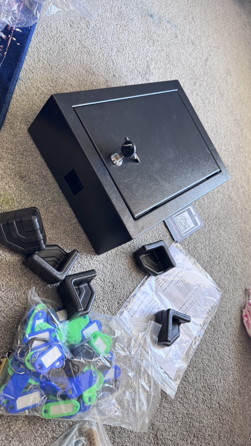 Wall Mount Key Lock Box - 75 Key Capacity