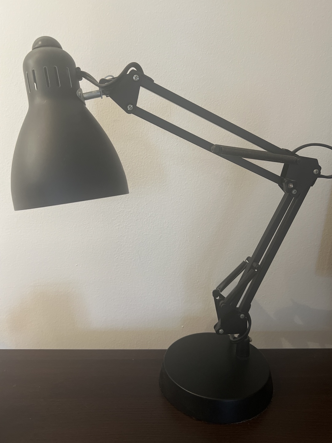 Black Adjustable Desk Lamp