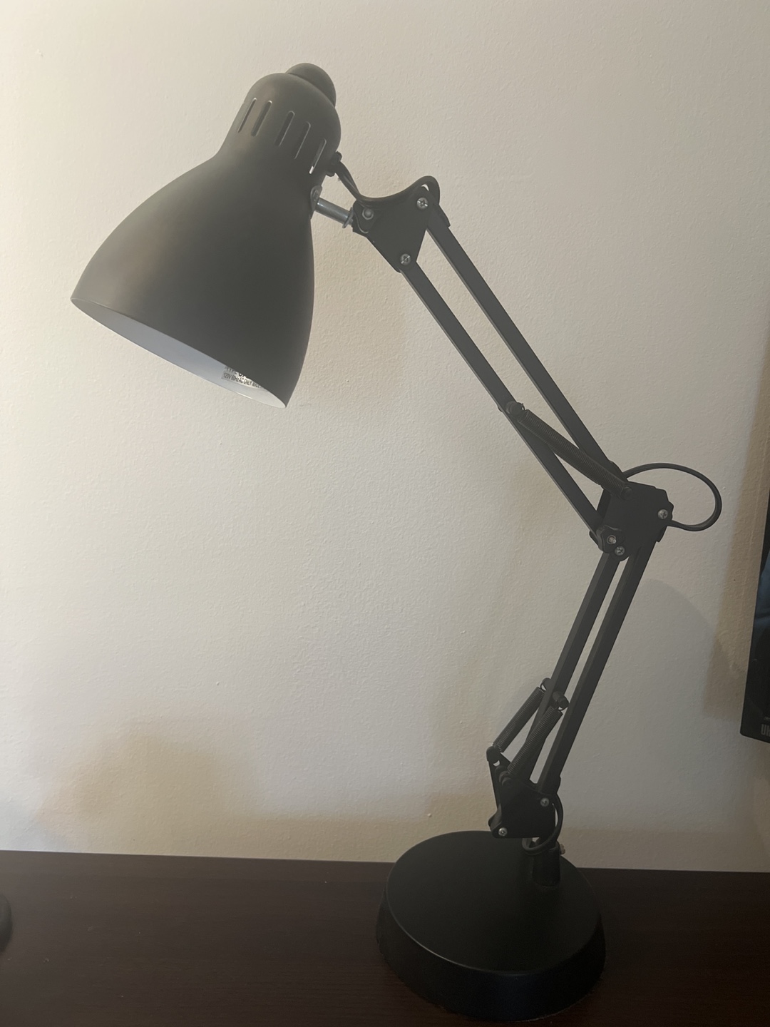 Black Adjustable Desk Lamp - photo 2