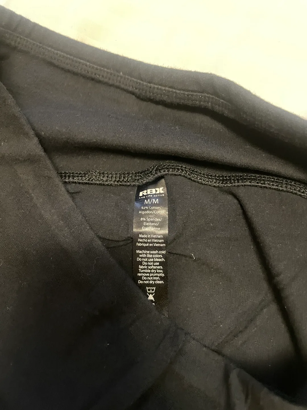 RBJ Black Cutout Capris - Size Medium image indicator(2)