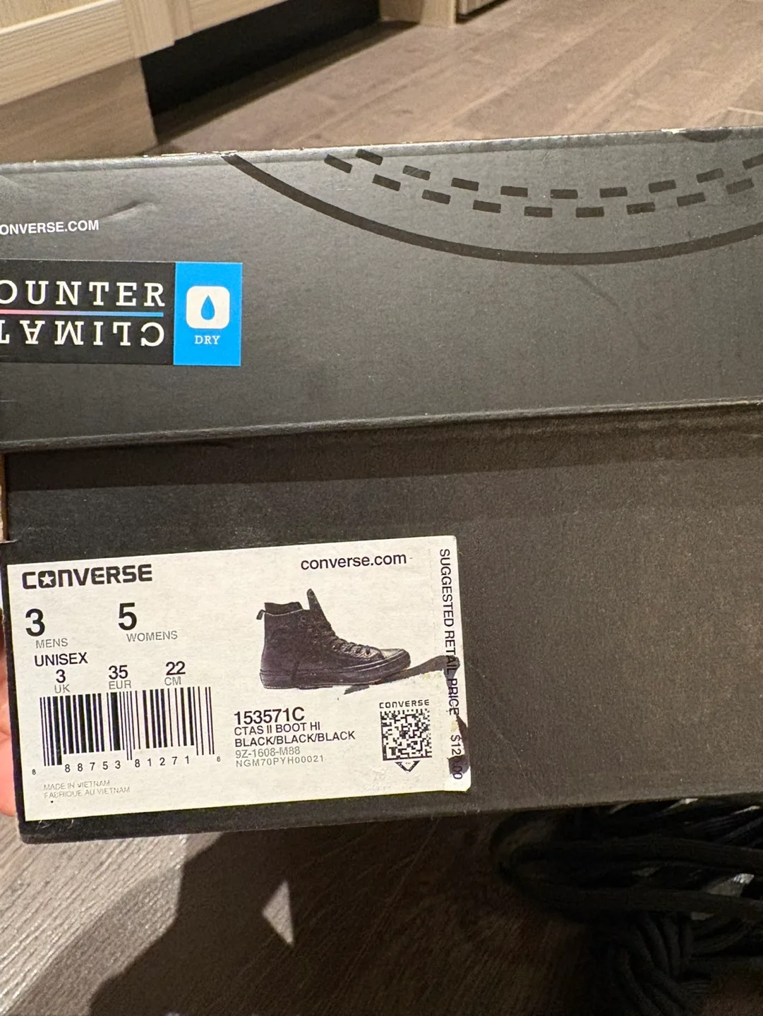 Converse Chuck Taylor Counter Climate Boots - Women’s Size 5 image indicator(8)