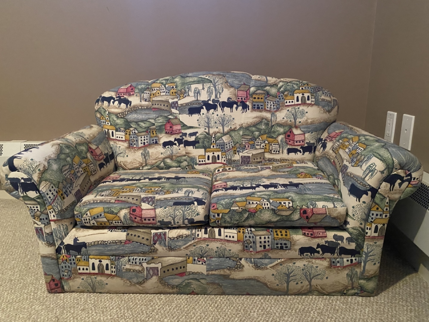 Children’s Sofa - Countryside Print