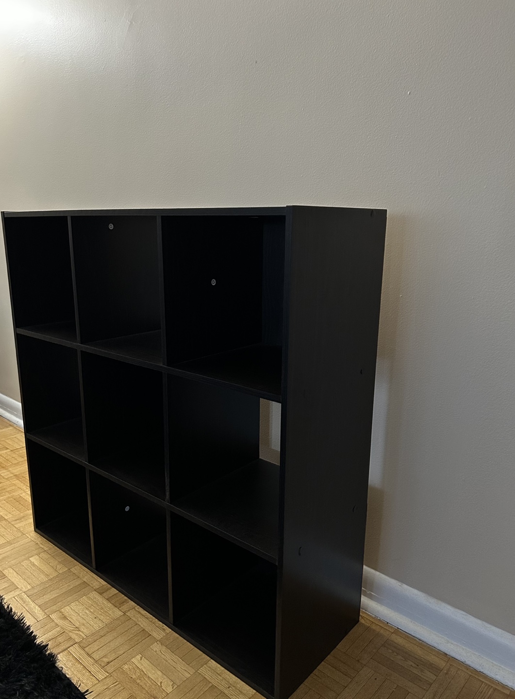 Mainstays 9-Cube Organizer, 9 storage shelves - photo 2