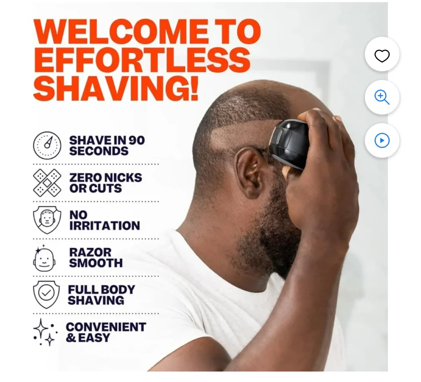 Freebird Flex Series Shaving Kit - Electric Rotary Head Shaver image indicator(6)